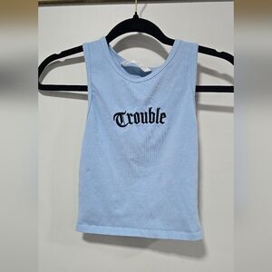 "Trouble" baby tank
